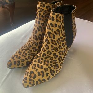 Style & Co. Cheetah Print Heeled Booties